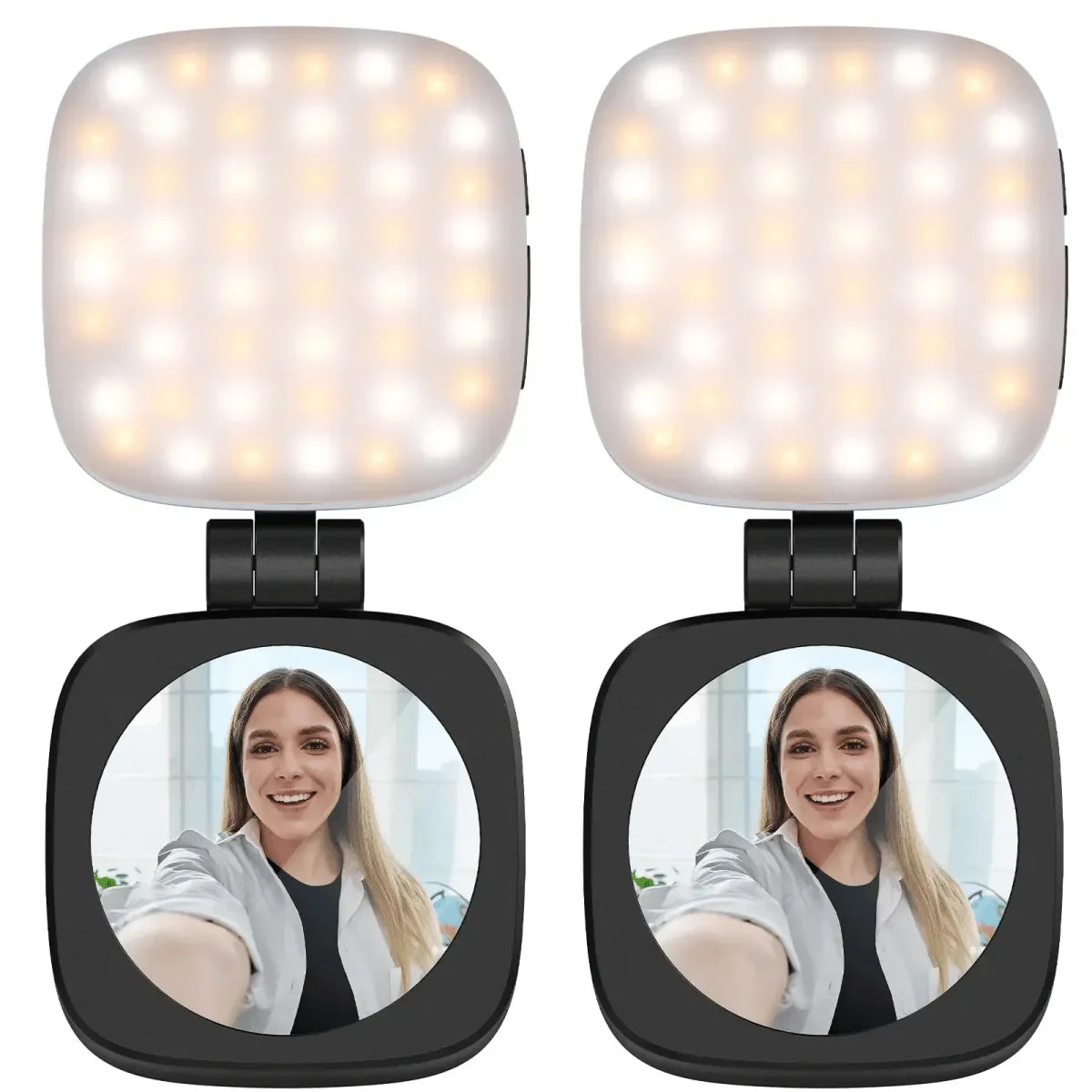 Decorative Magnetic Selfie Light for MagSafe iPhone – Foldable LED