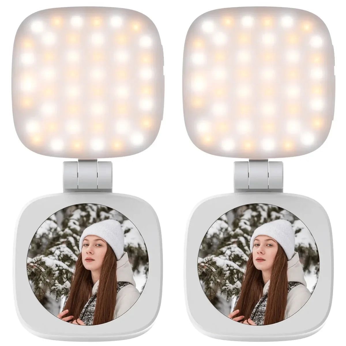 Decorative Magnetic Selfie Light for MagSafe iPhone – Foldable LED