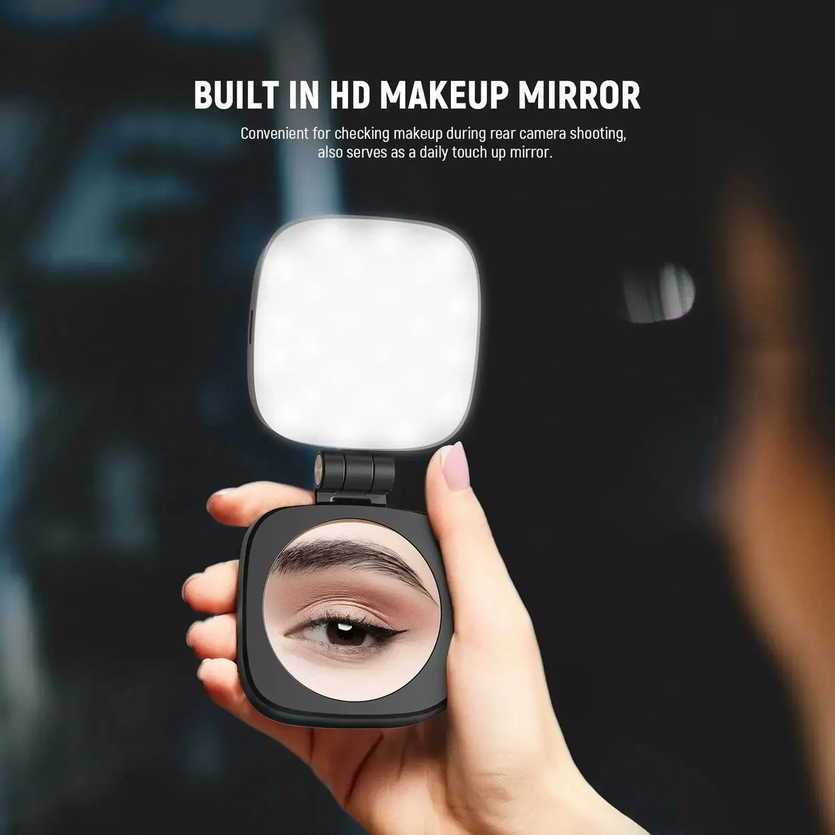 Decorative Magnetic Selfie Light for MagSafe iPhone – Foldable LED