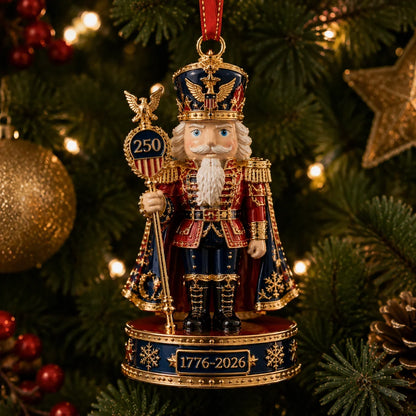 Purpose-Built America 250th Anniversary Nutcracker Ornament