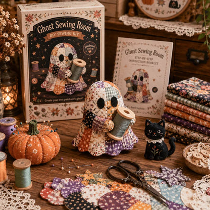Hands-On Little Ghost’s Cozy DIY Patchwork Kit for Creative Play