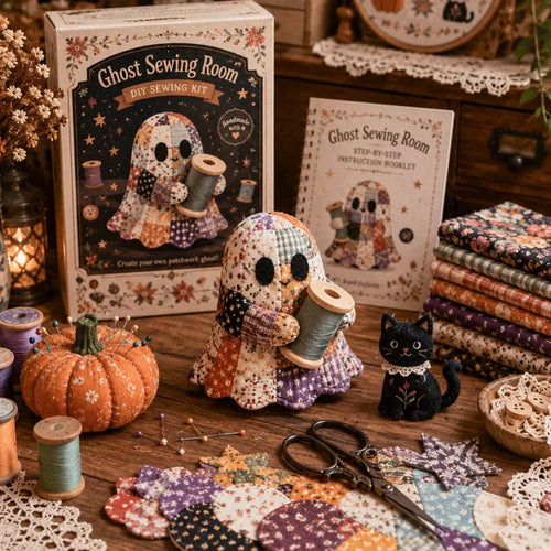 Hands-On Little Ghost’s Cozy DIY Patchwork Kit for Creative Play