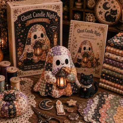 Hands-On Little Ghost’s Cozy DIY Patchwork Kit for Creative Play