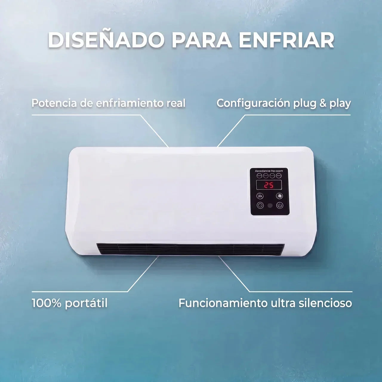 Window-Free Ductless Portable Air Conditioner