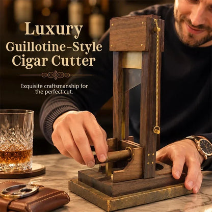 Purpose-Built Luxury Desktop Cigar Cutter – Unique Gu – Luxury Desktop
