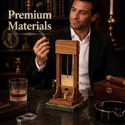 Purpose-Built Luxury Desktop Cigar Cutter – Unique Gu – Luxury Desktop