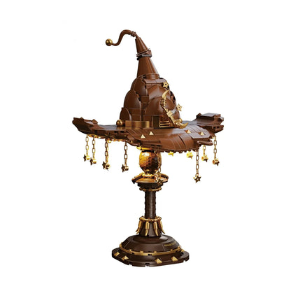 Decorative Magic Hat Building Blocks Desk Lamp for Focused Lighting