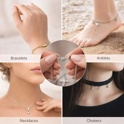 Purpose-Built Magnetic Necklace Clasps and