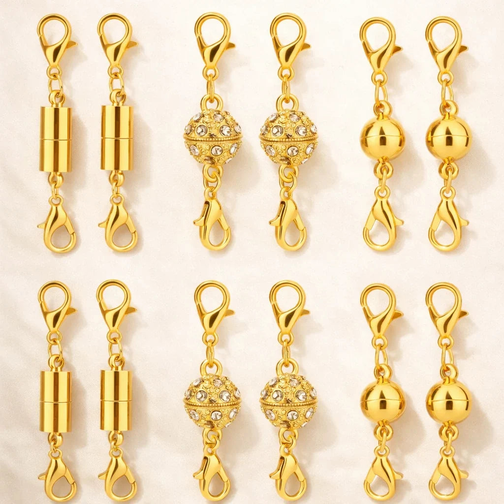 Purpose-Built Magnetic Necklace Clasps and