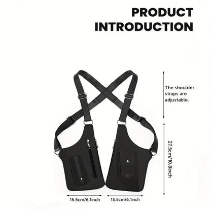 Space-Saving Adjustable Underarm Shoulder Bag for Men &