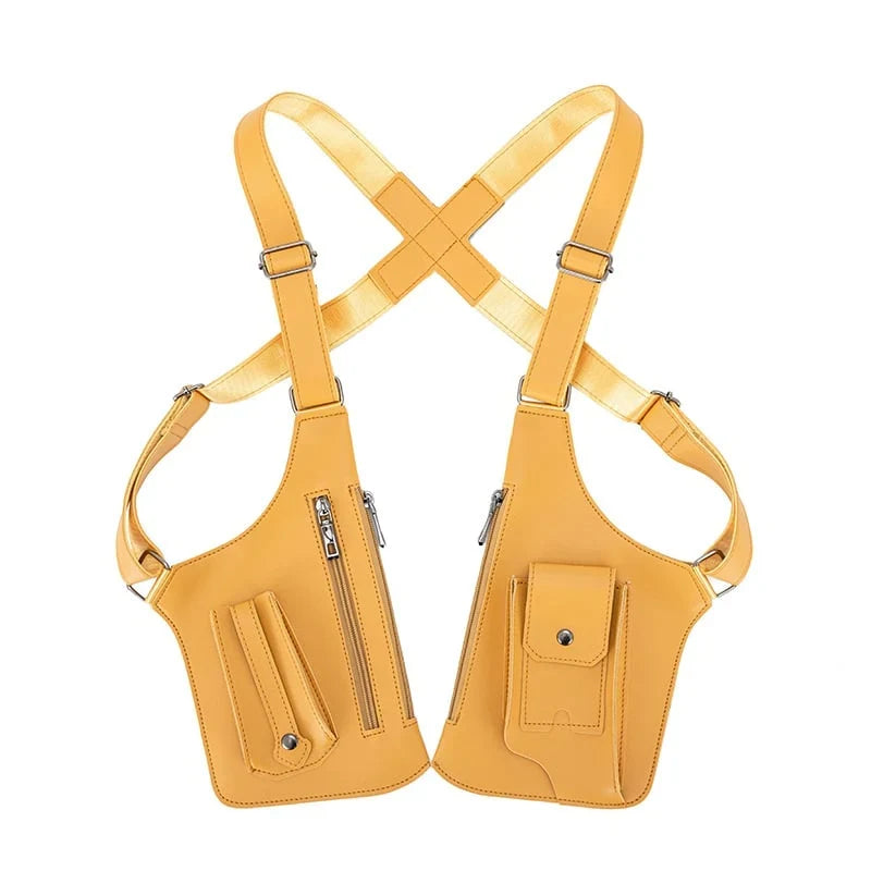 Space-Saving Adjustable Underarm Shoulder Bag for Men &