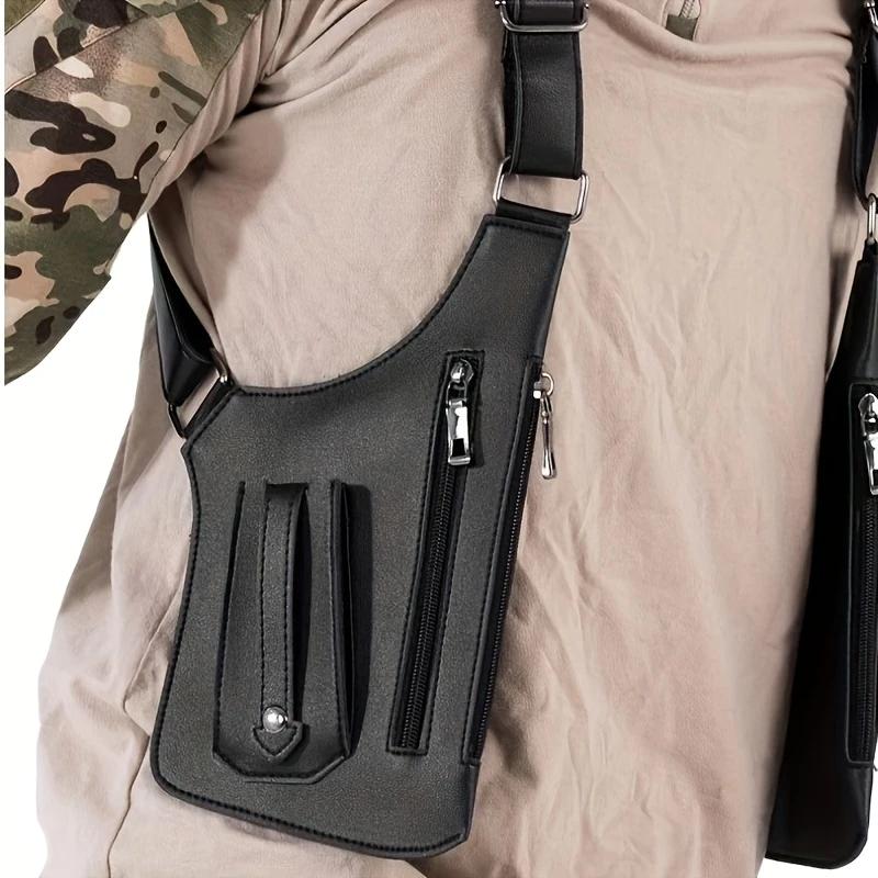 Space-Saving Adjustable Underarm Shoulder Bag for Men &
