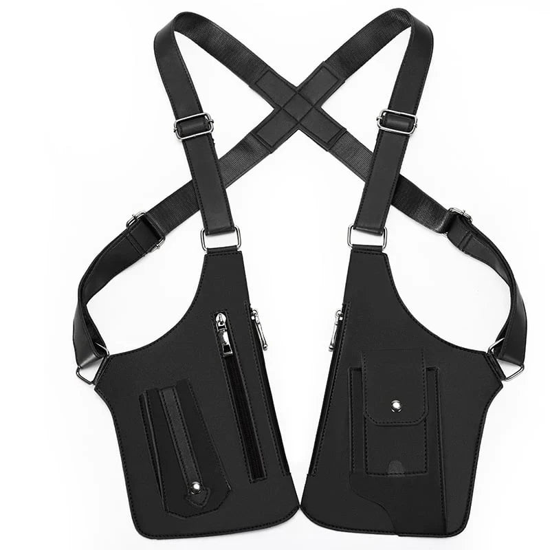 Space-Saving Adjustable Underarm Shoulder Bag for Men &