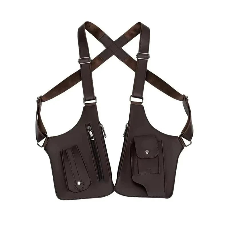Space-Saving Adjustable Underarm Shoulder Bag for Men &