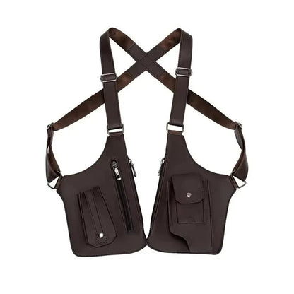 Space-Saving Adjustable Underarm Shoulder Bag for Men &
