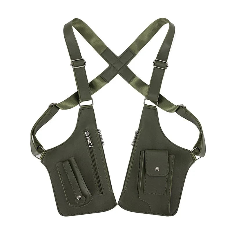 Space-Saving Adjustable Underarm Shoulder Bag for Men &
