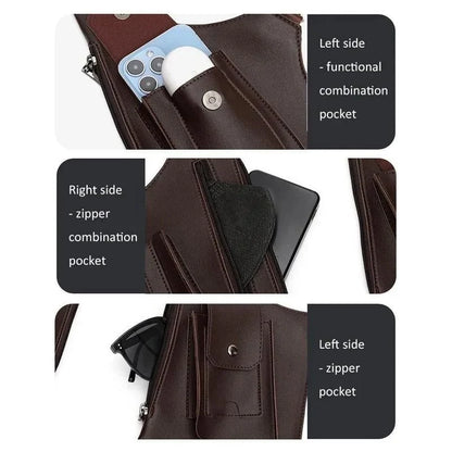 Space-Saving Adjustable Underarm Shoulder Bag for Men &