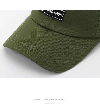 Distinctive Men's Korean-Style Pilot Baseball Cap for Everyday Wear