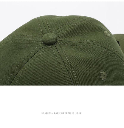 Distinctive Men's Korean-Style Pilot Baseball Cap for Everyday Wear