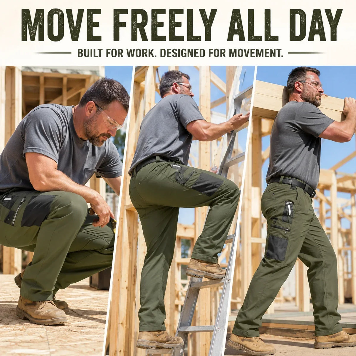 Purpose-Built Men’s FR Tactical Work Pants – Flame-Resistant, Tougher