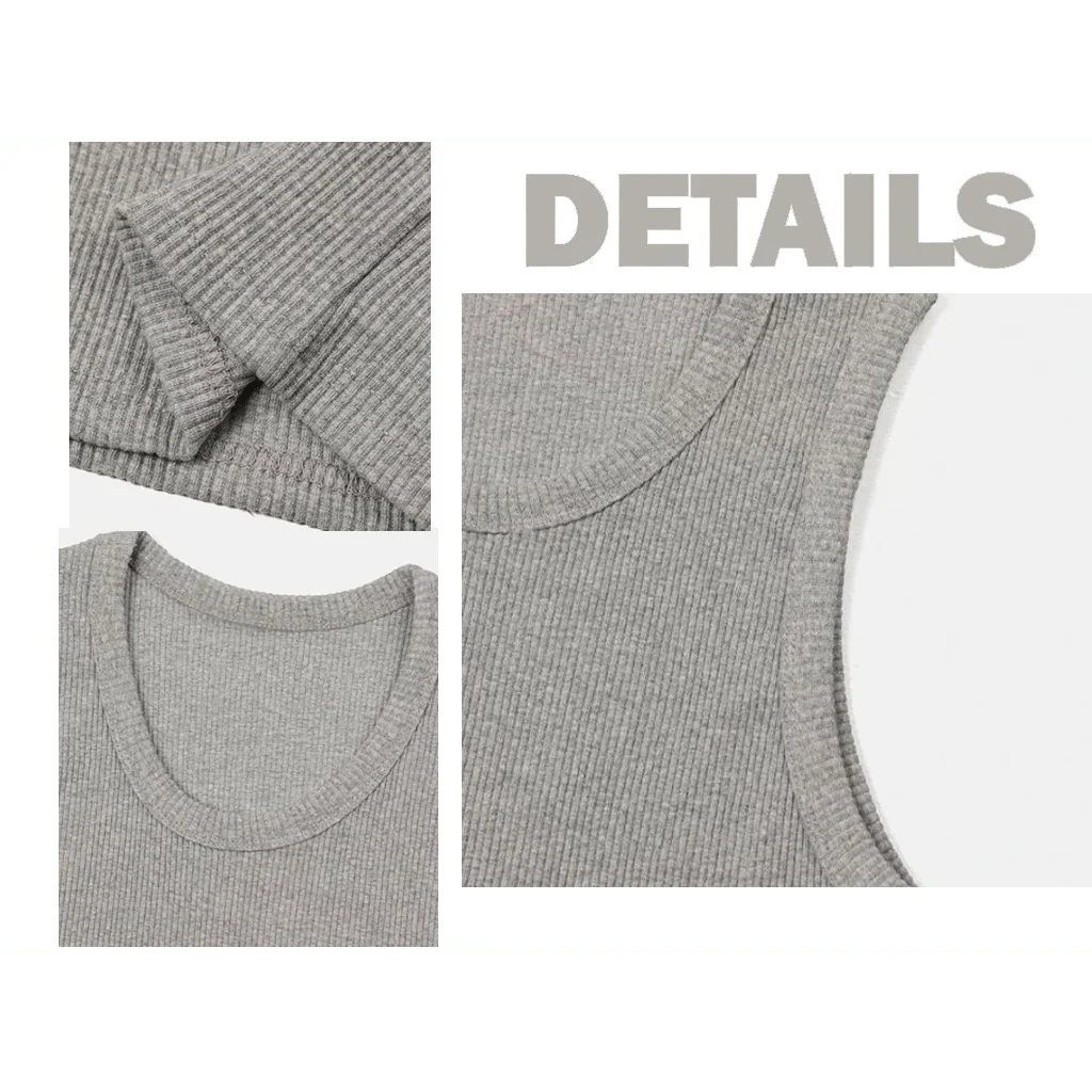 Purpose-Built Men's Wide Strap Ribbed Tank Top for Everyday Use