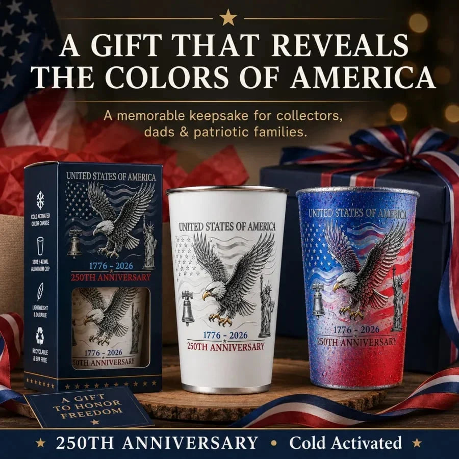 Purpose-Built Pour Cold Beer & Watch Hidden Patriotic Design Reveal