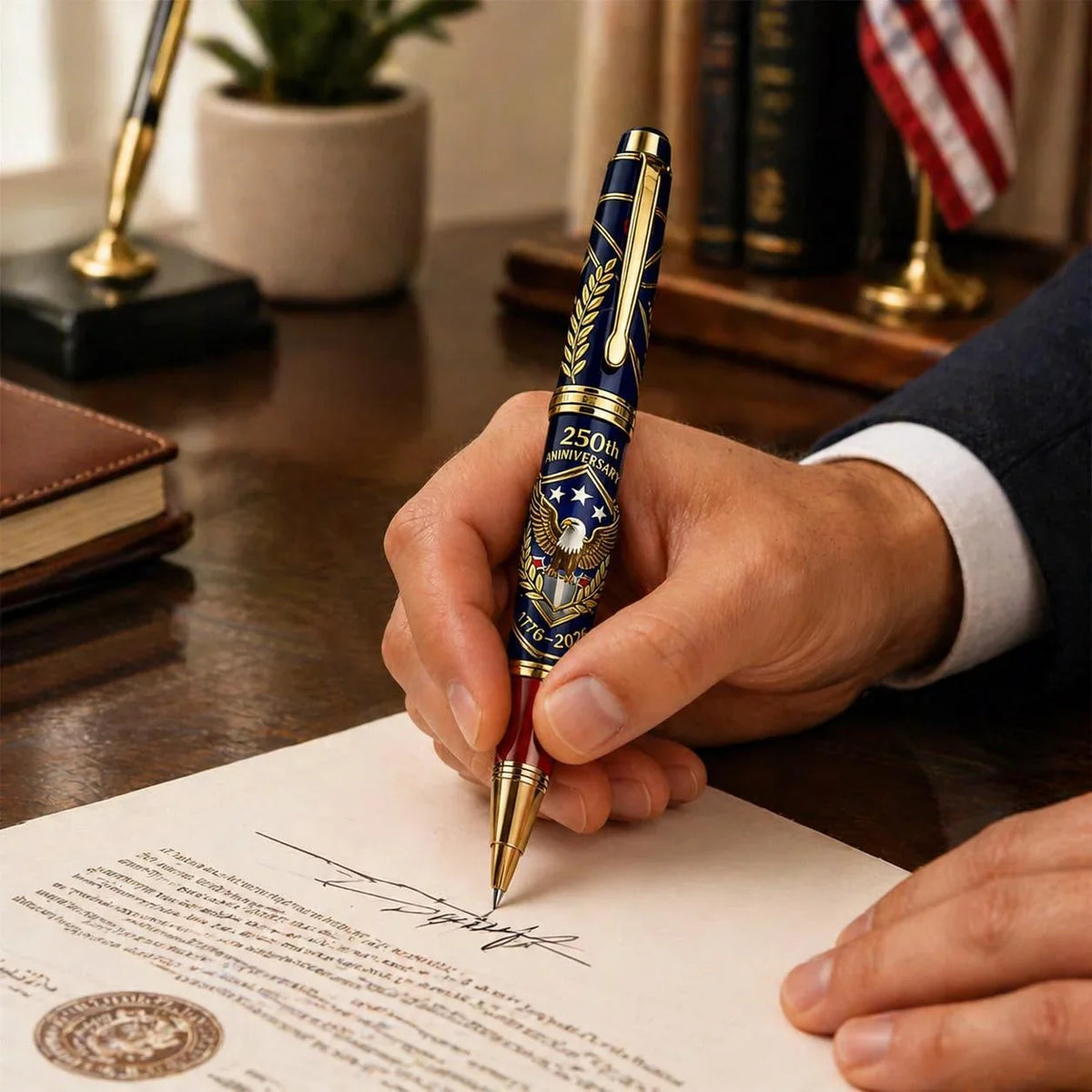 Purpose-Built Any Patriot 一 USA 250th Anniversary Notebook & Pen Set