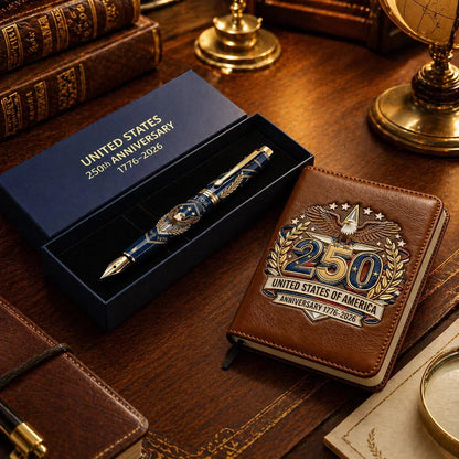 Purpose-Built Any Patriot 一 USA 250th Anniversary Notebook & Pen Set