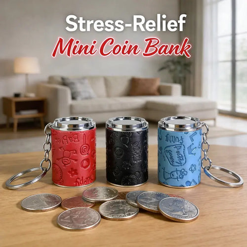 2-in-1 Fidget Coin Bank & Portable Storage
