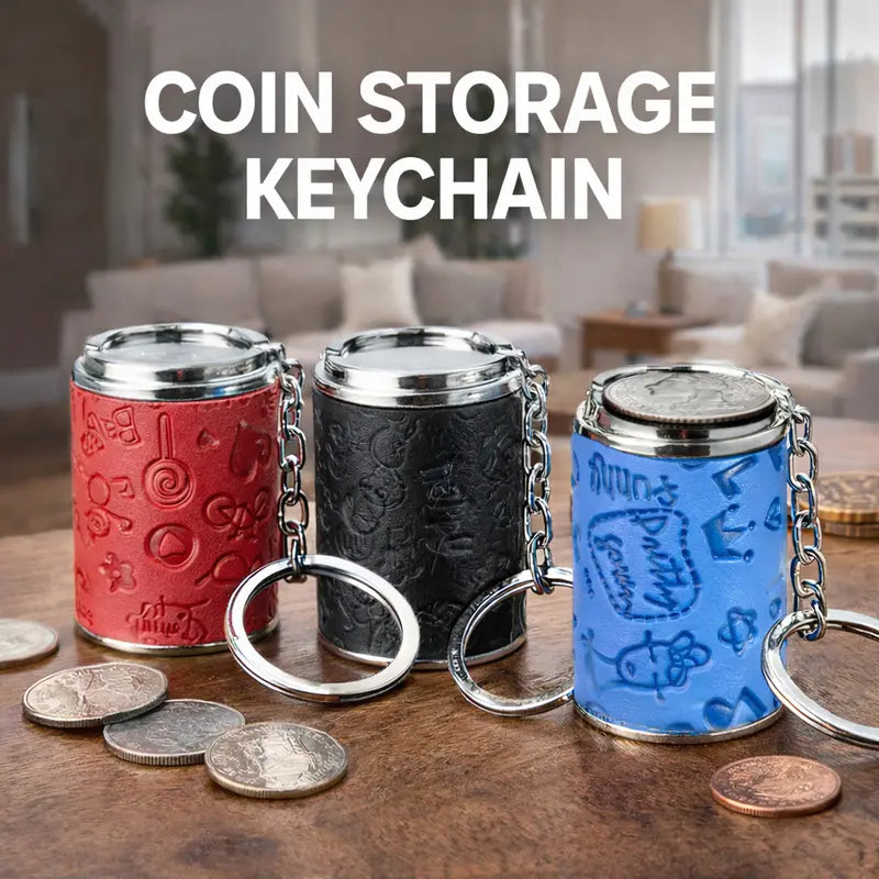 2-in-1 Fidget Coin Bank & Portable Storage