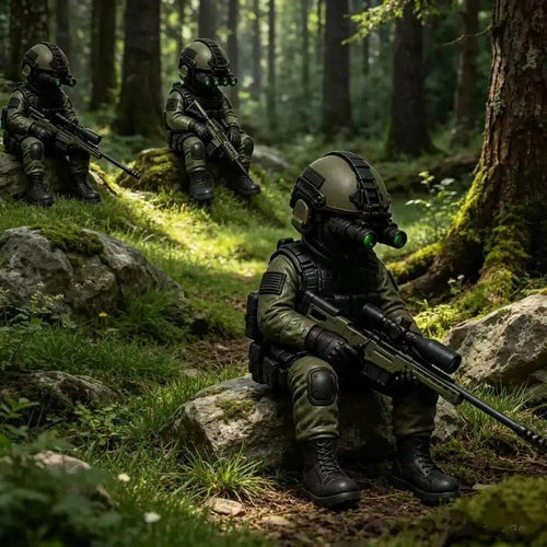 Purpose-Built Mini Hardcore Tactical Forces Figure for Everyday Use