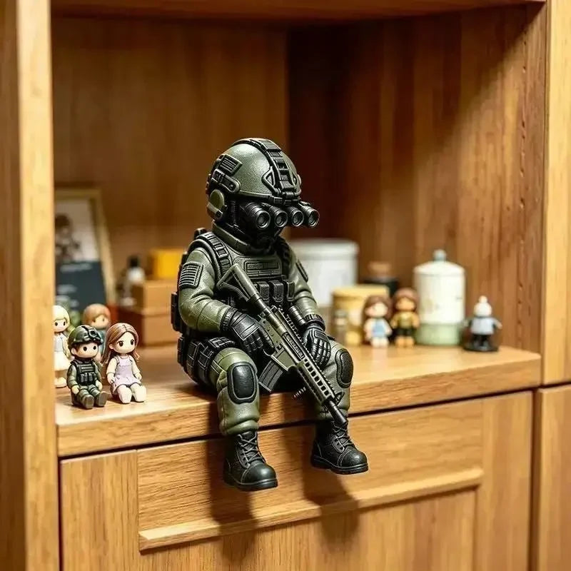 Purpose-Built Mini Hardcore Tactical Forces Figure for Everyday Use
