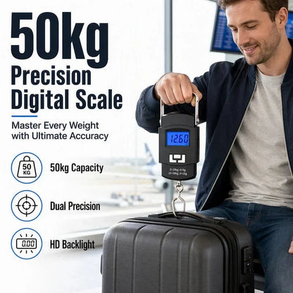 Purpose-Built Mini Portable Digital Luggage Scale for Everyday Use