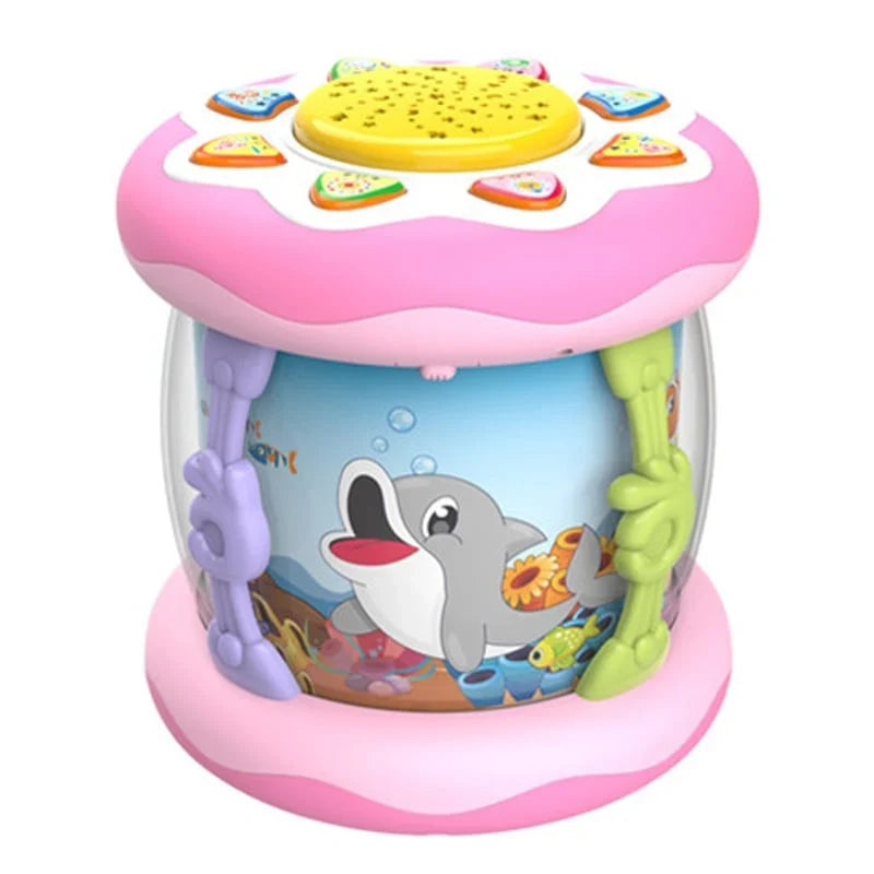 Decorative Montessori Sensory Musical Ocean Projector Toy for Babies