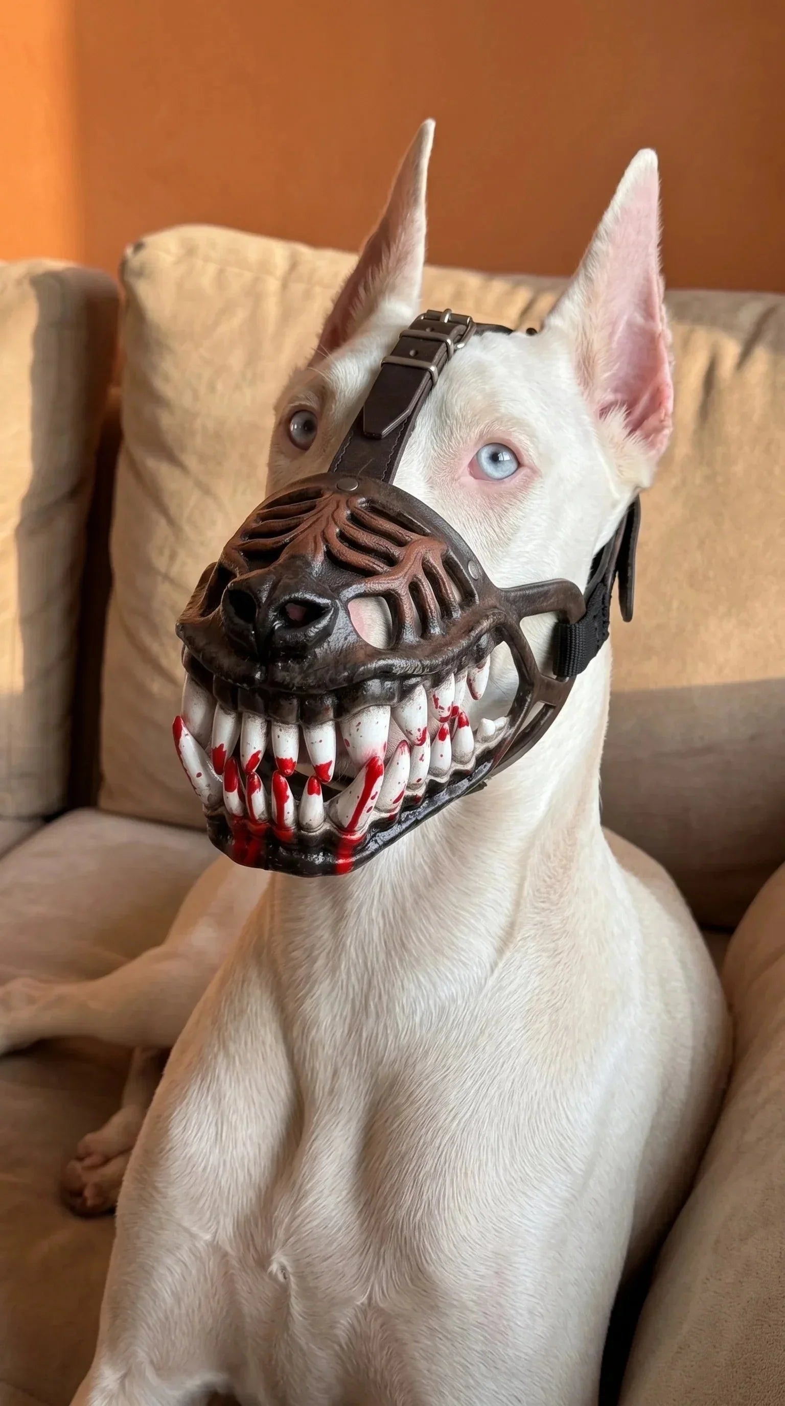 Hell Hound Monster Muzzle Costume Accessory