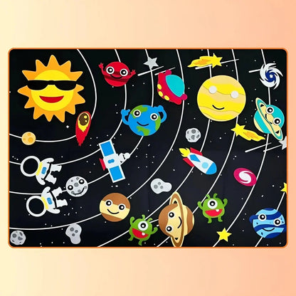 Montessori Adventure Felt Board for Creative Learning