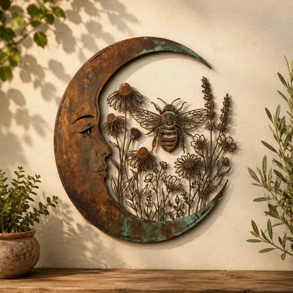 Purpose-Built Crescent Moon Bee Wall Decor for Everyday Use