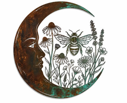 Purpose-Built Crescent Moon Bee Wall Decor for Everyday Use