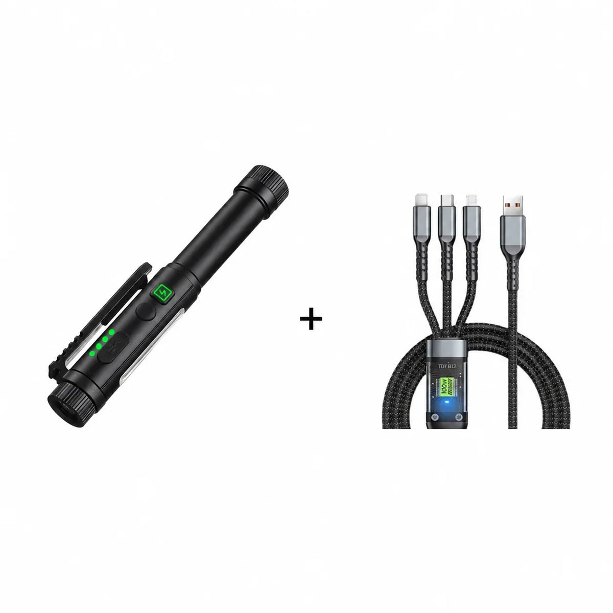 Pen-Shaped Magnetic LED Work Light with Rotating Head