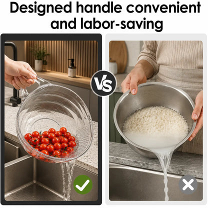 Practical Multi-Functional Rice Strainer with Handl – Multi Functional