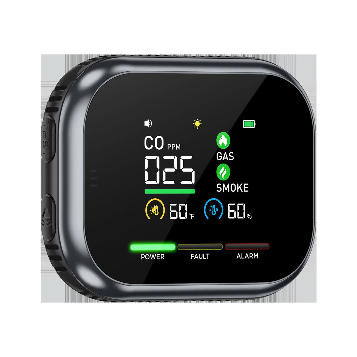 Purpose-Built Multi-Function Home Safety Detector - CO,Gas