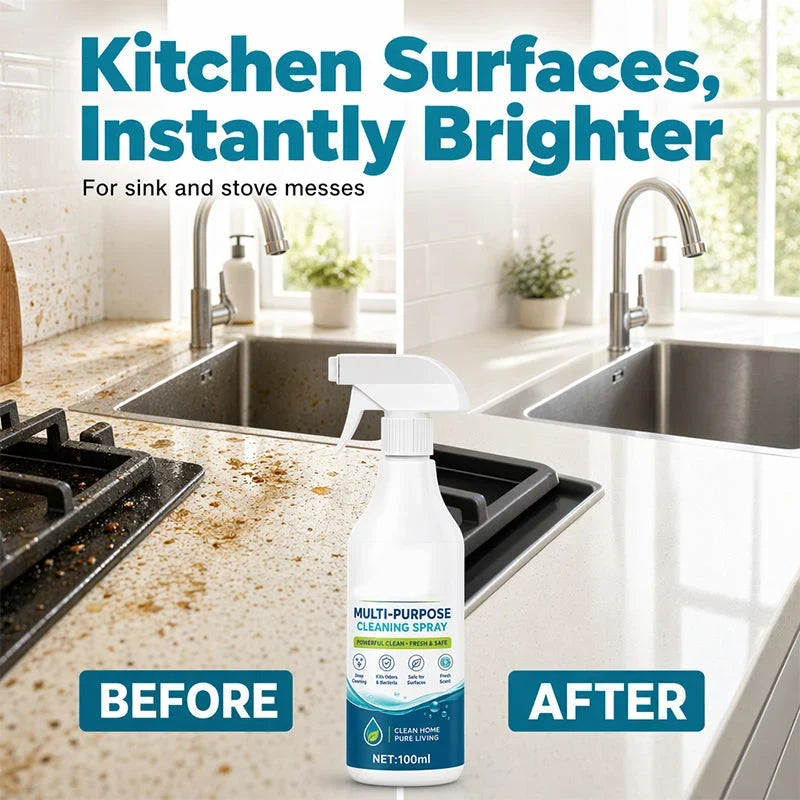 Easy-Care Multi-Purpose Household Cleaning Spray - All-Surface Fast