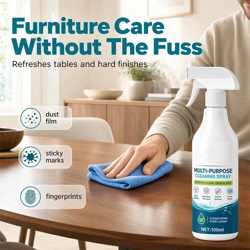 Easy-Care Multi-Purpose Household Cleaning Spray - All-Surface Fast