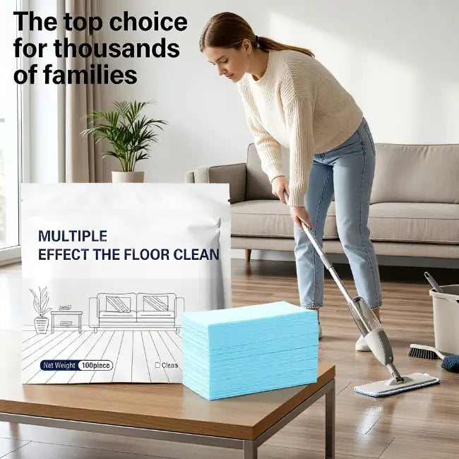 Easy-Care 100 Piece Multi-Surface Antibacterial Cleaner for Hardwood