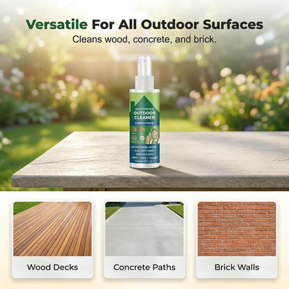 Easy-Care Multi-Surface Outdoor Cleaner Concentrate for Routine Upkeep