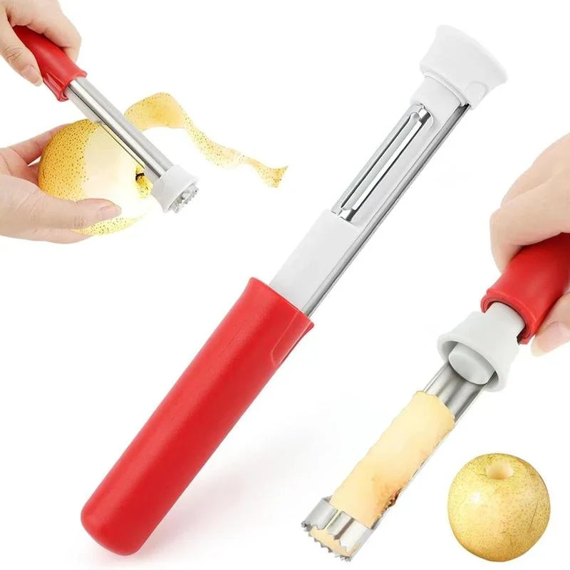 Practical Kitchen Gadget – Core & Peel All Fruits