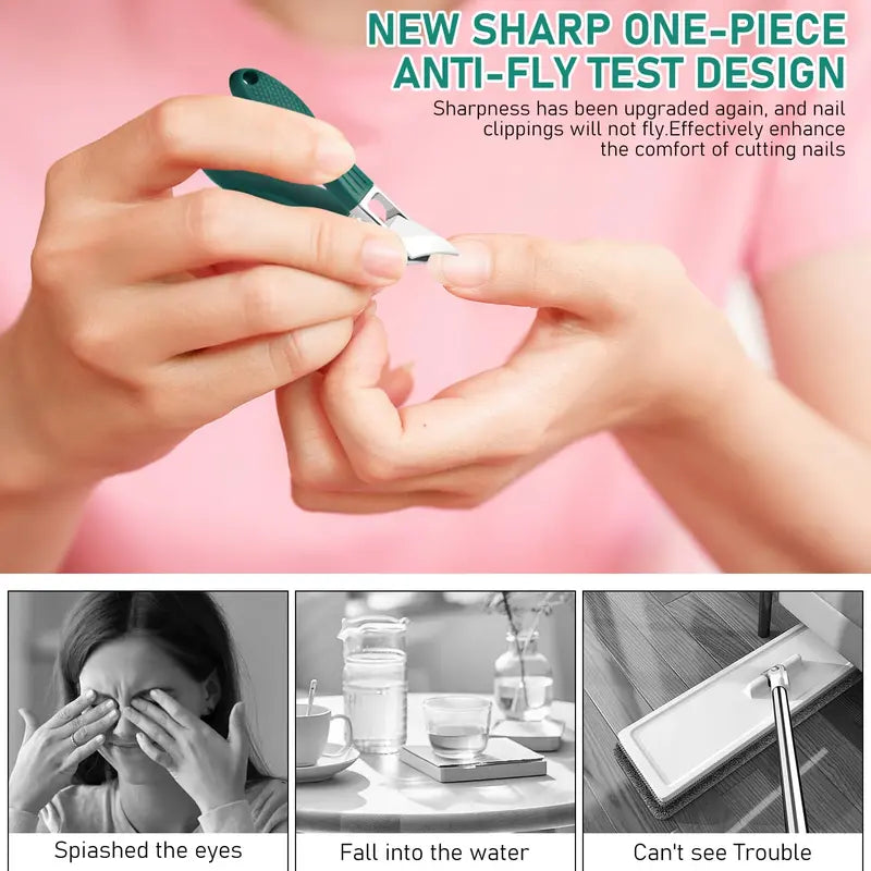 Purpose-Built Eagle Beak Beveled Nail Clippers（3PCS ） for Everyday Use