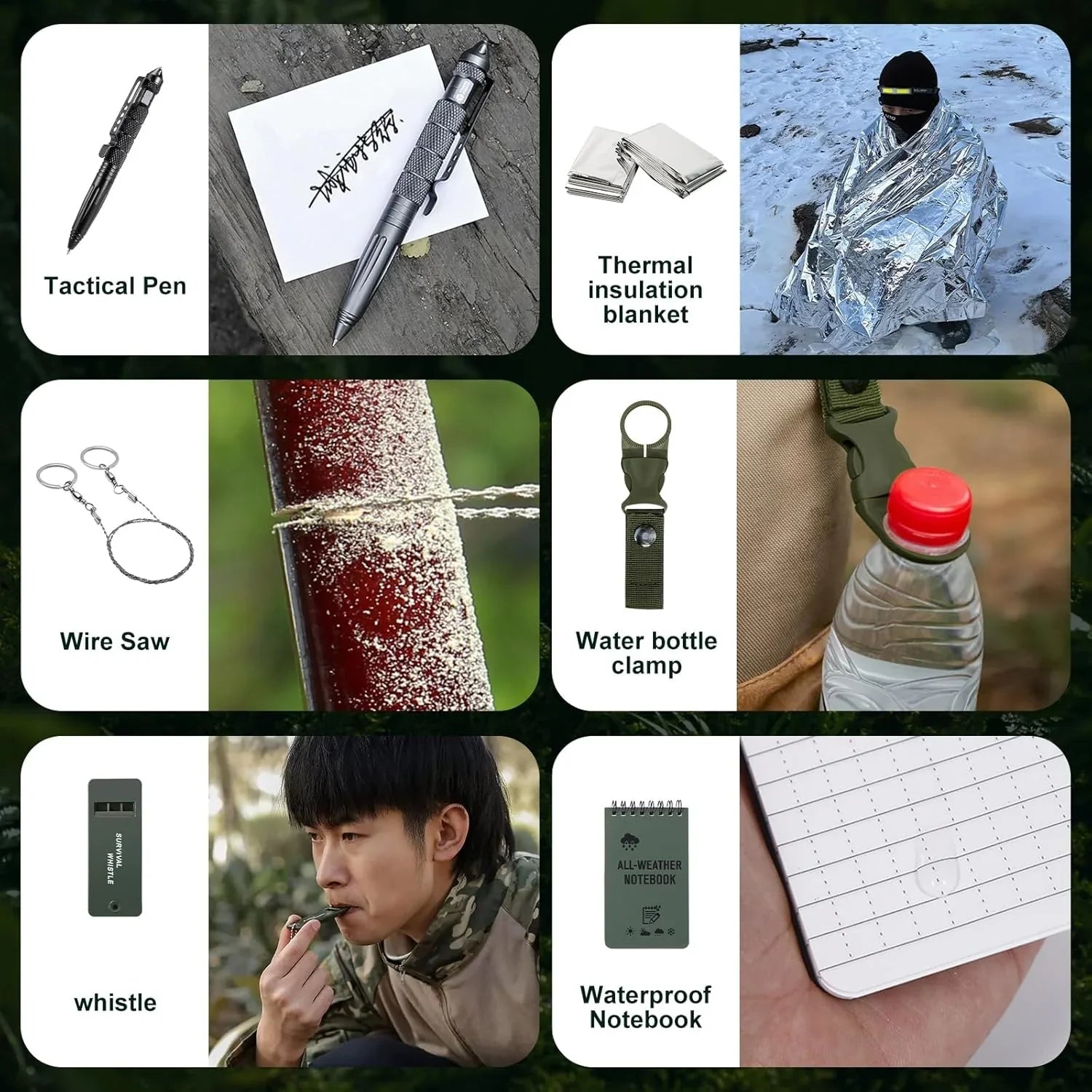 Purpose-Built 24-Day Survival Advent Calendar-Emergency Gear