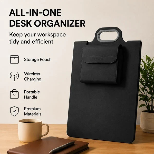 Space-Saving New Wireless Charging Laptop Bag for Organized Storage