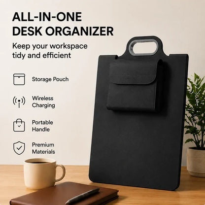 Space-Saving New Wireless Charging Laptop Bag for Organized Storage